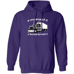 A Trucker Brought It T-Shirt CustomCat