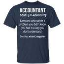 Accountant Definition T-Shirt CustomCat