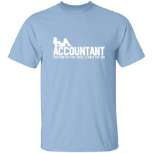 Accountant Fighting Off The Ladies T-Shirt