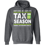 Accountant Normal Life Resumes April 19 T-Shirt CustomCat