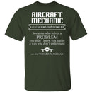 Aircraft Mechanic Definition T-Shirt CustomCat