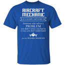 Aircraft Mechanic Definition T-Shirt CustomCat
