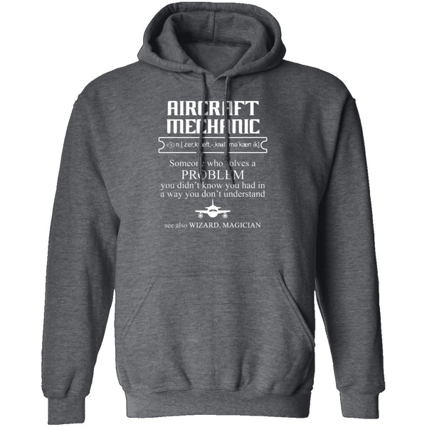 Aircraft Mechanic Definition T-Shirt CustomCat