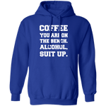 Alcohol Suit Up T-Shirt CustomCat