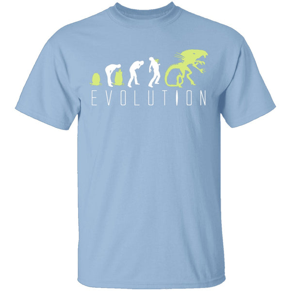 Alien Evolution T-Shirt CustomCat