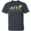 Alien Evolution T-Shirt CustomCat