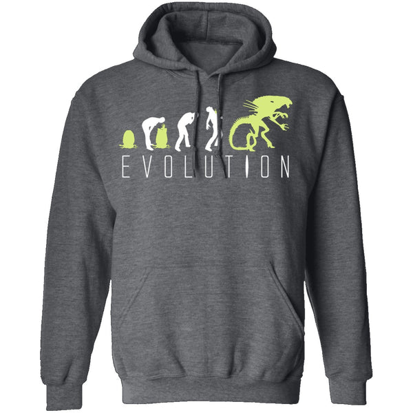 Alien Evolution T-Shirt CustomCat