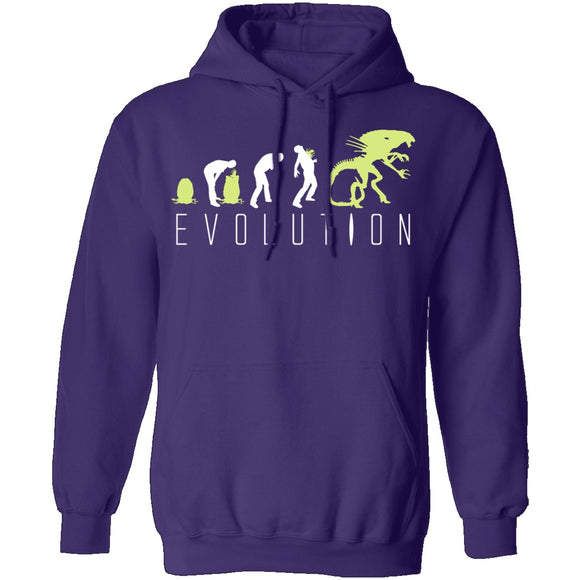 Alien Evolution T-Shirt CustomCat