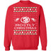 Alien Ugly Christmas Sweater CustomCat