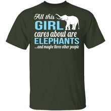 All I Care About Is Elephants T-Shirt