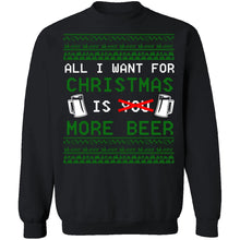 All I Want For Christmas Is More Beer Ugly Christmas Sweater