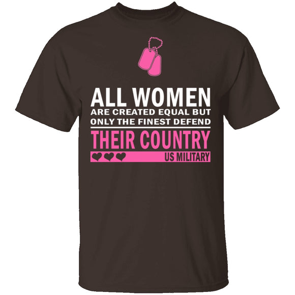 All Women are Created Equal T-Shirt CustomCat
