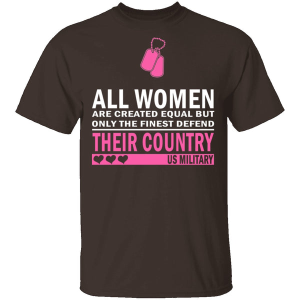 All Women are Created Equal T-Shirt CustomCat