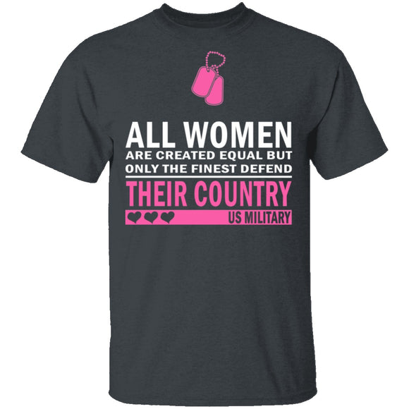 All Women are Created Equal T-Shirt CustomCat
