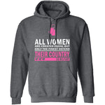 All Women are Created Equal T-Shirt CustomCat