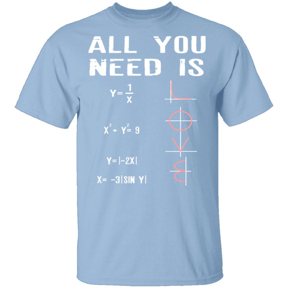 All You Need Is Love T-Shirt CustomCat