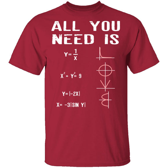 All You Need Is Love T-Shirt CustomCat