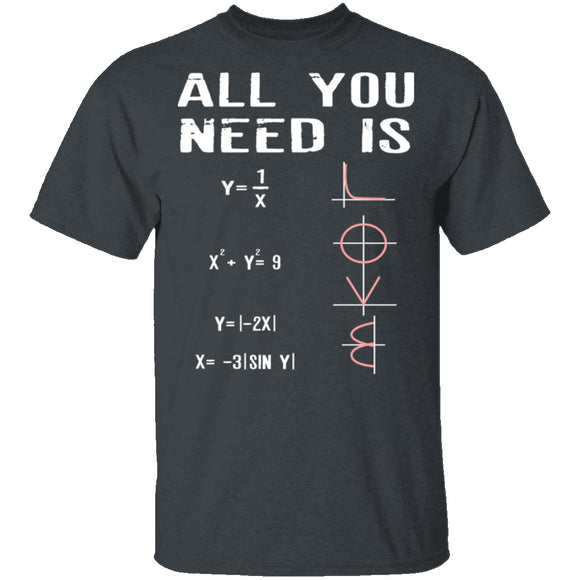 All You Need Is Love T-Shirt CustomCat