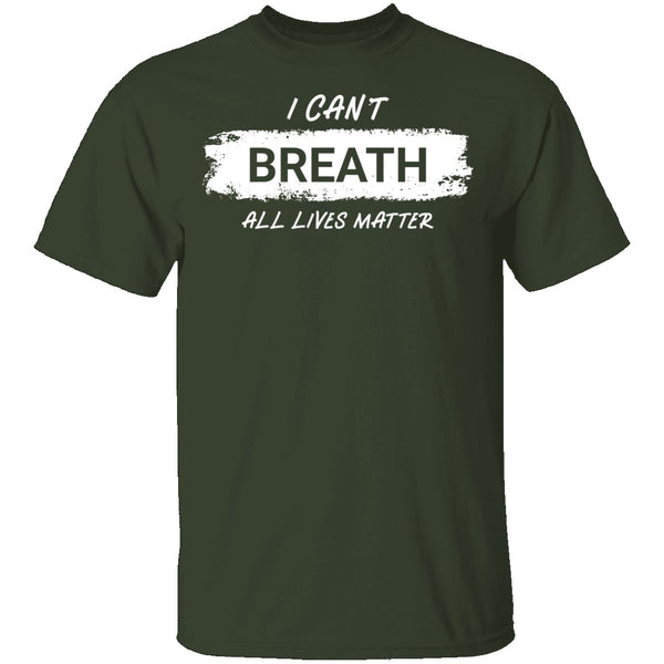 All lives matter  T-Shirt CustomCat