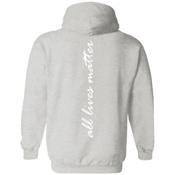 All lives matter Hoodie 8 oz. CustomCat