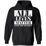 All lives matter Hoodie 8 oz. CustomCat