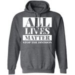 All lives matter Hoodie 8 oz. CustomCat