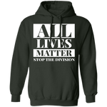 All lives matter Hoodie 8 oz. CustomCat