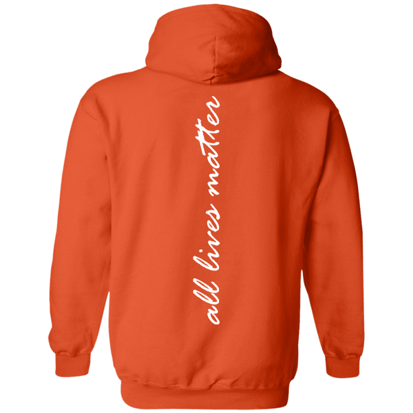 All lives matter Hoodie 8 oz. CustomCat