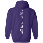 All lives matter Hoodie 8 oz. CustomCat