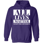 All lives matter Hoodie 8 oz. CustomCat