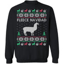 Alpaca Fleece Navidad Ugly Christmas Sweater CustomCat