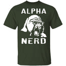 Alpha Nerd T-Shirt CustomCat