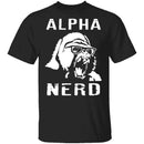 Alpha Nerd T-Shirt CustomCat