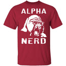 Alpha Nerd T-Shirt CustomCat