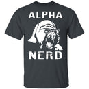 Alpha Nerd T-Shirt CustomCat