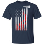 American Firefighter T-Shirt CustomCat