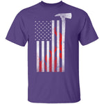 American Firefighter T-Shirt CustomCat