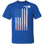 American Firefighter T-Shirt CustomCat