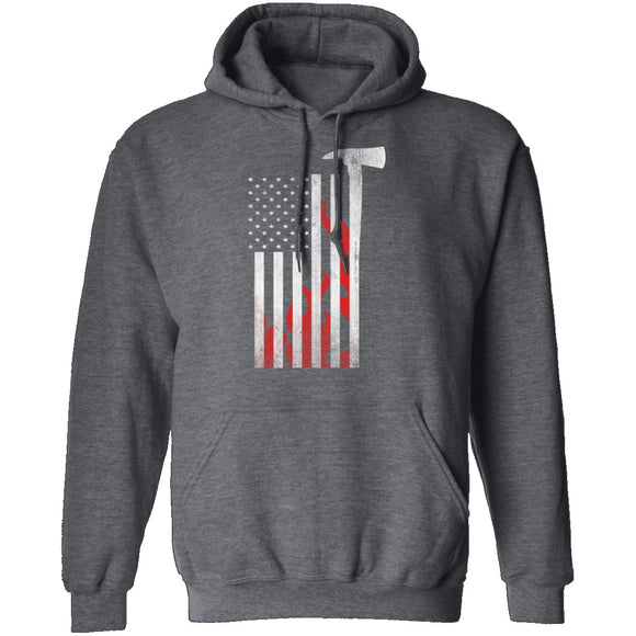 American Firefighter T-Shirt CustomCat