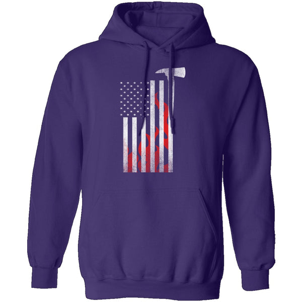 American Firefighter T-Shirt CustomCat
