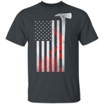 American Firefighter T-Shirt CustomCat