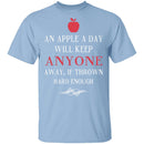An Apple A Day T-Shirt CustomCat