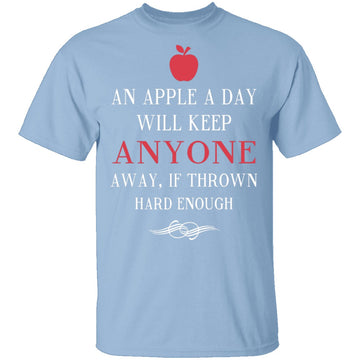 An Apple A Day T-Shirt CustomCat