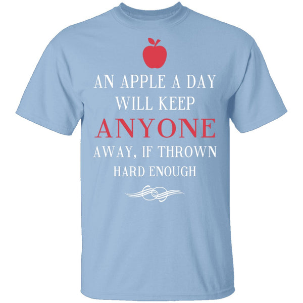An Apple A Day T-Shirt CustomCat