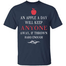 An Apple A Day T-Shirt CustomCat