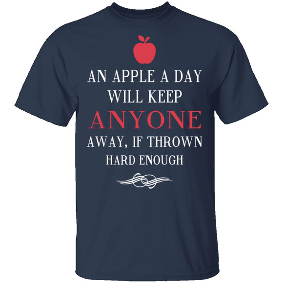 An Apple A Day T-Shirt CustomCat