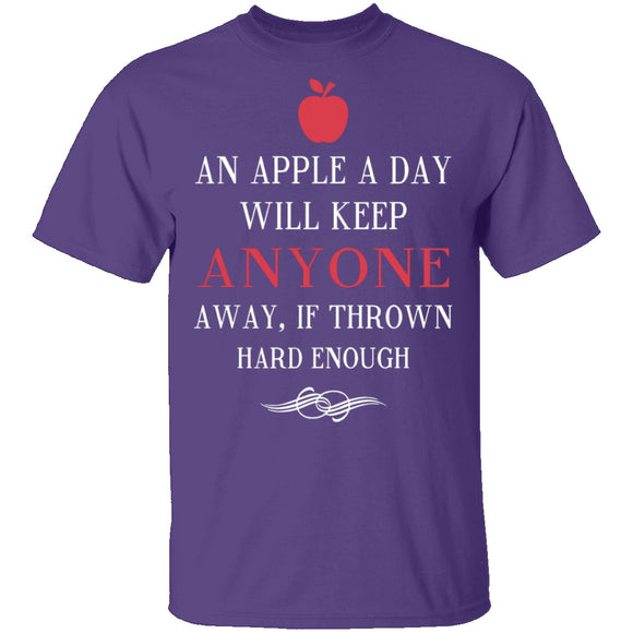 An Apple A Day T-Shirt CustomCat