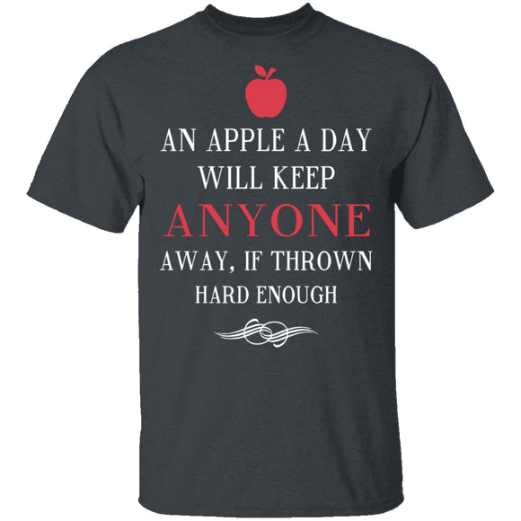 An Apple A Day T-Shirt CustomCat
