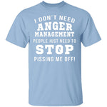 Anger Management T-Shirt CustomCat