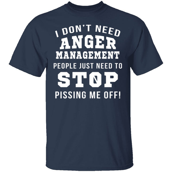 Anger Management T-Shirt CustomCat